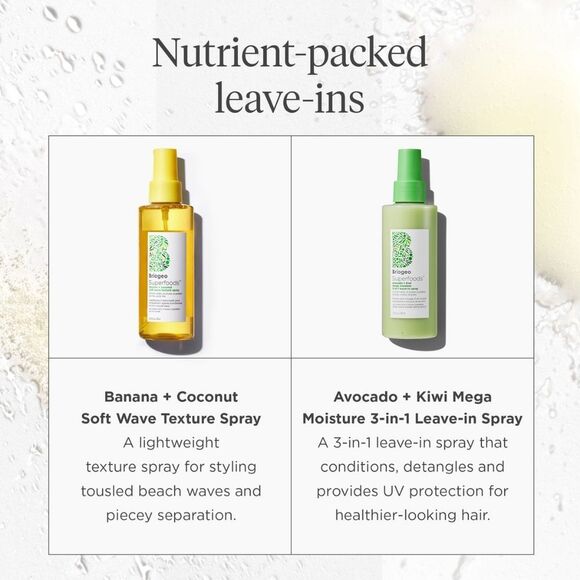 BRIOGEO Banana and Coconut Salt Free Soft Wave Texture Spray - Picture 4 of 10